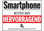 Smartphone Netztest Note Hervorragend
